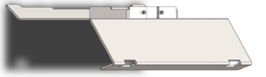 PV 5kW Lo Draught Baffle Plate (V1)